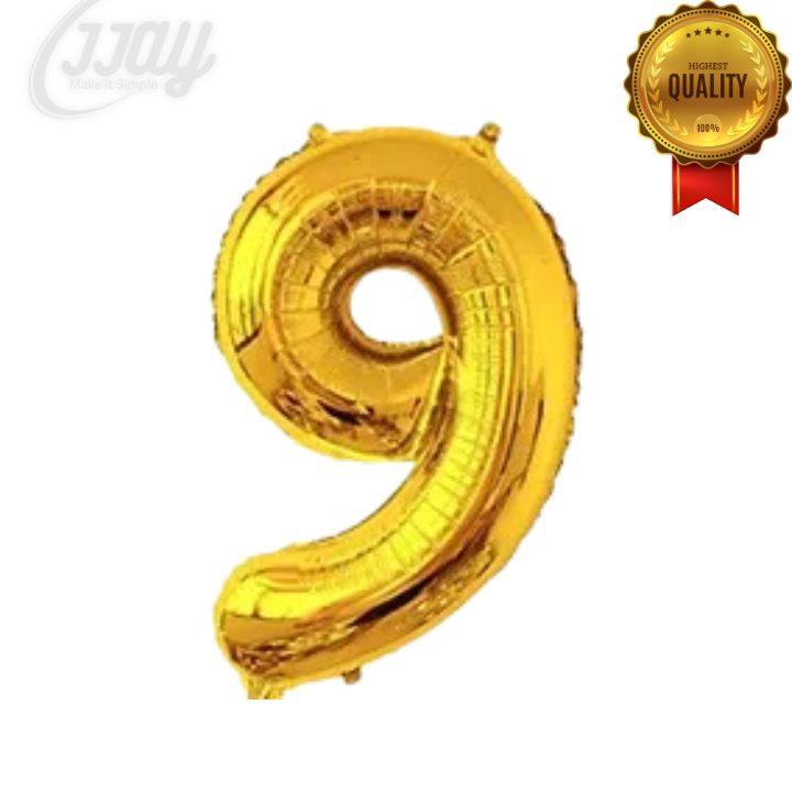 40in Foil Numbers (9)