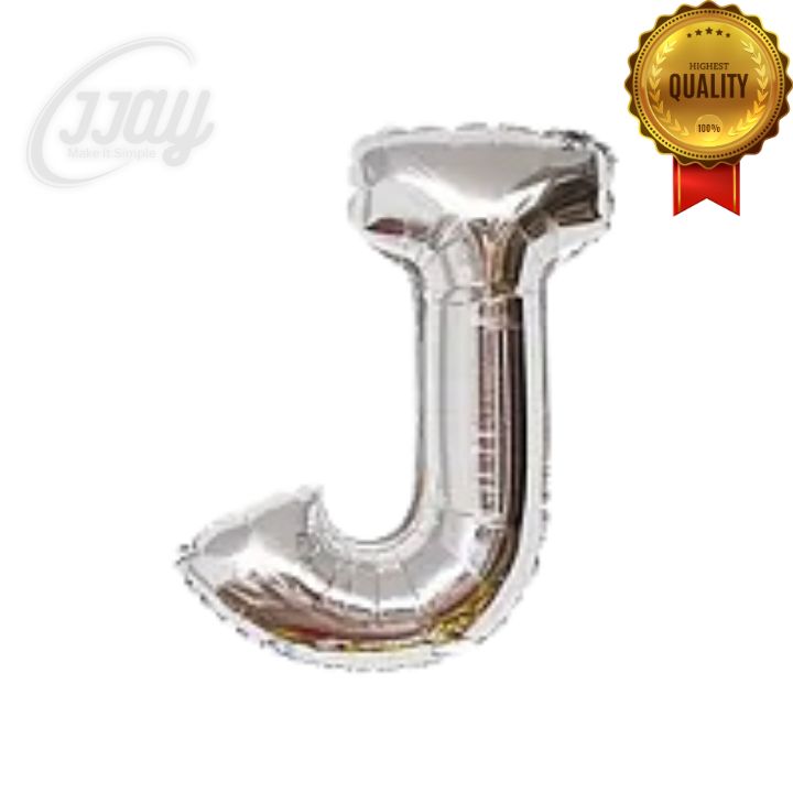 40in Foil Letter (J)