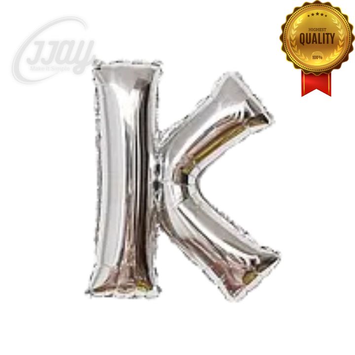 40in Foil Letter (K)
