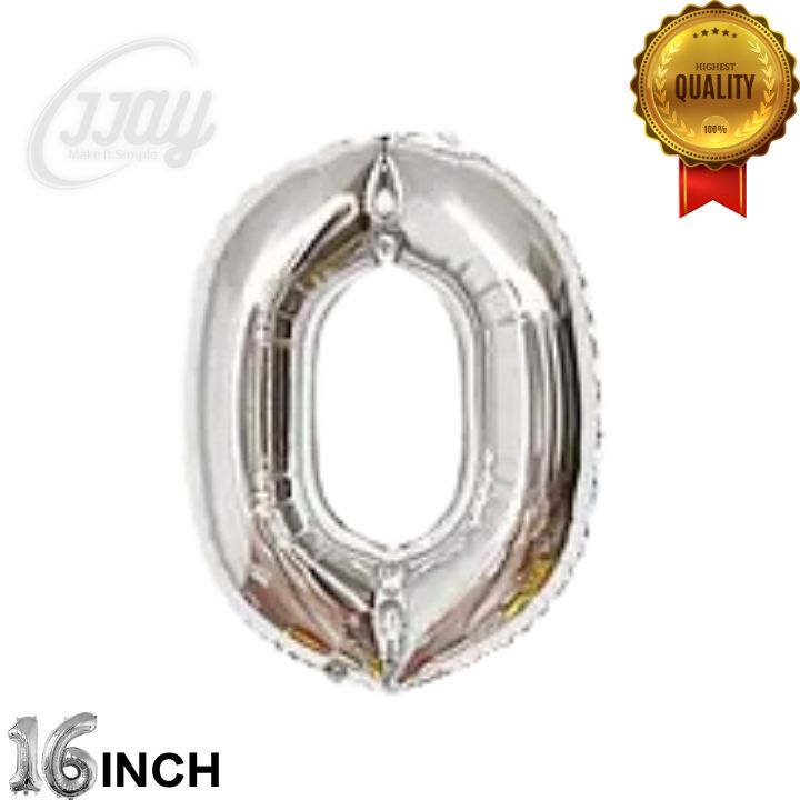 16in Foil Letter (O)