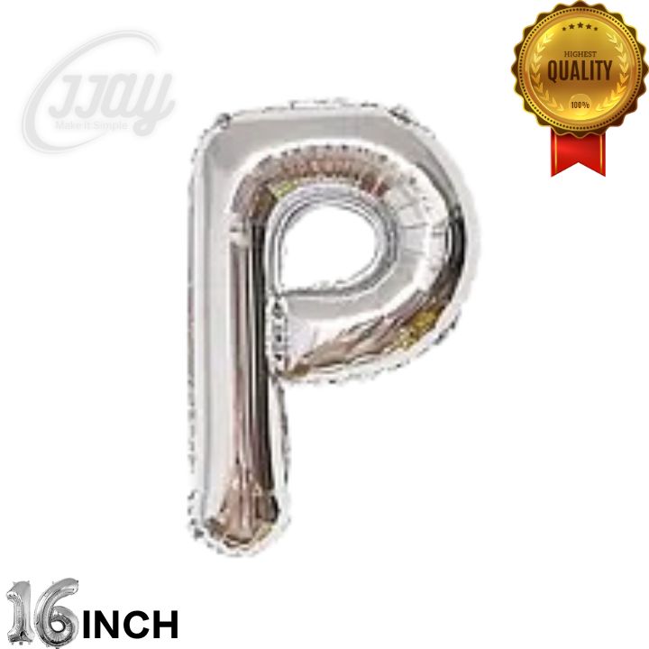 16in Foil Letter (P)