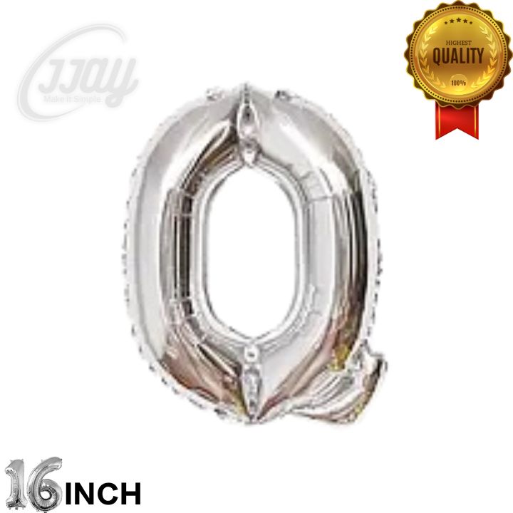 16in Foil Letter (Q)