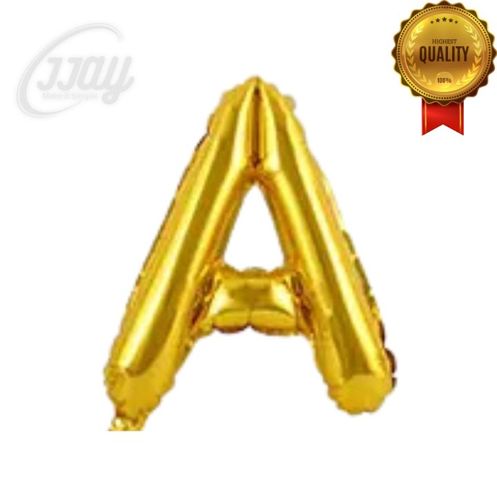 32in Foil Letter (A)