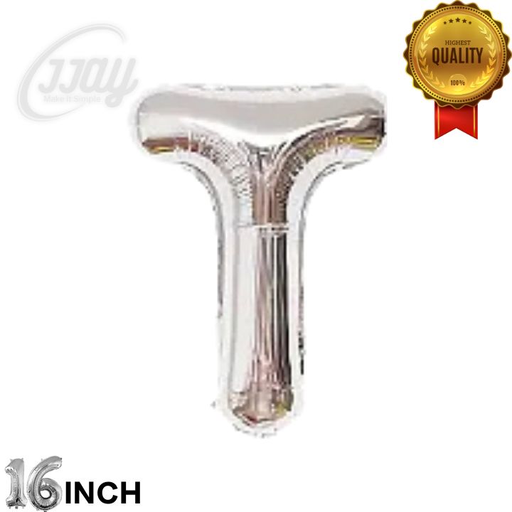 16in Foil Letter (T)