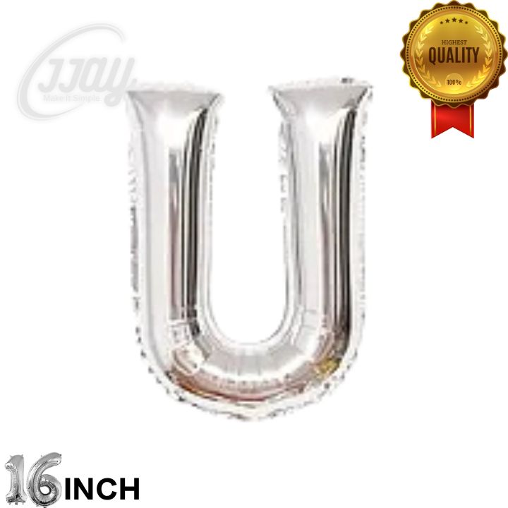 16in Foil Letter (U)