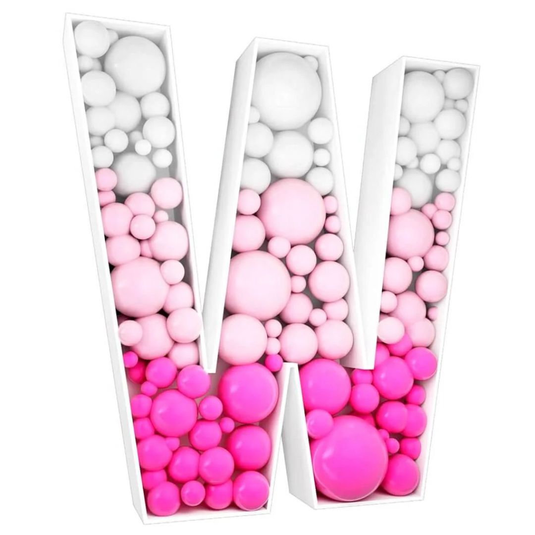 40in Mosaic Letter (W)