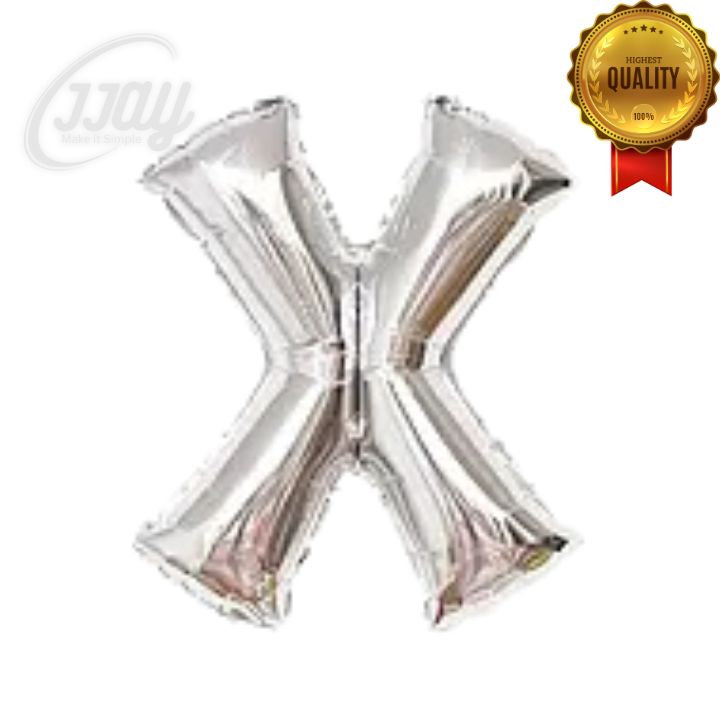 32in Foil Letter (X)
