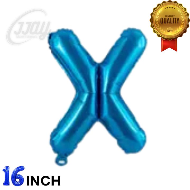 16in Foil Letter (X)