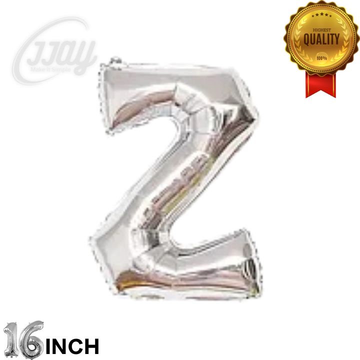 16in Foil Letter (Z)