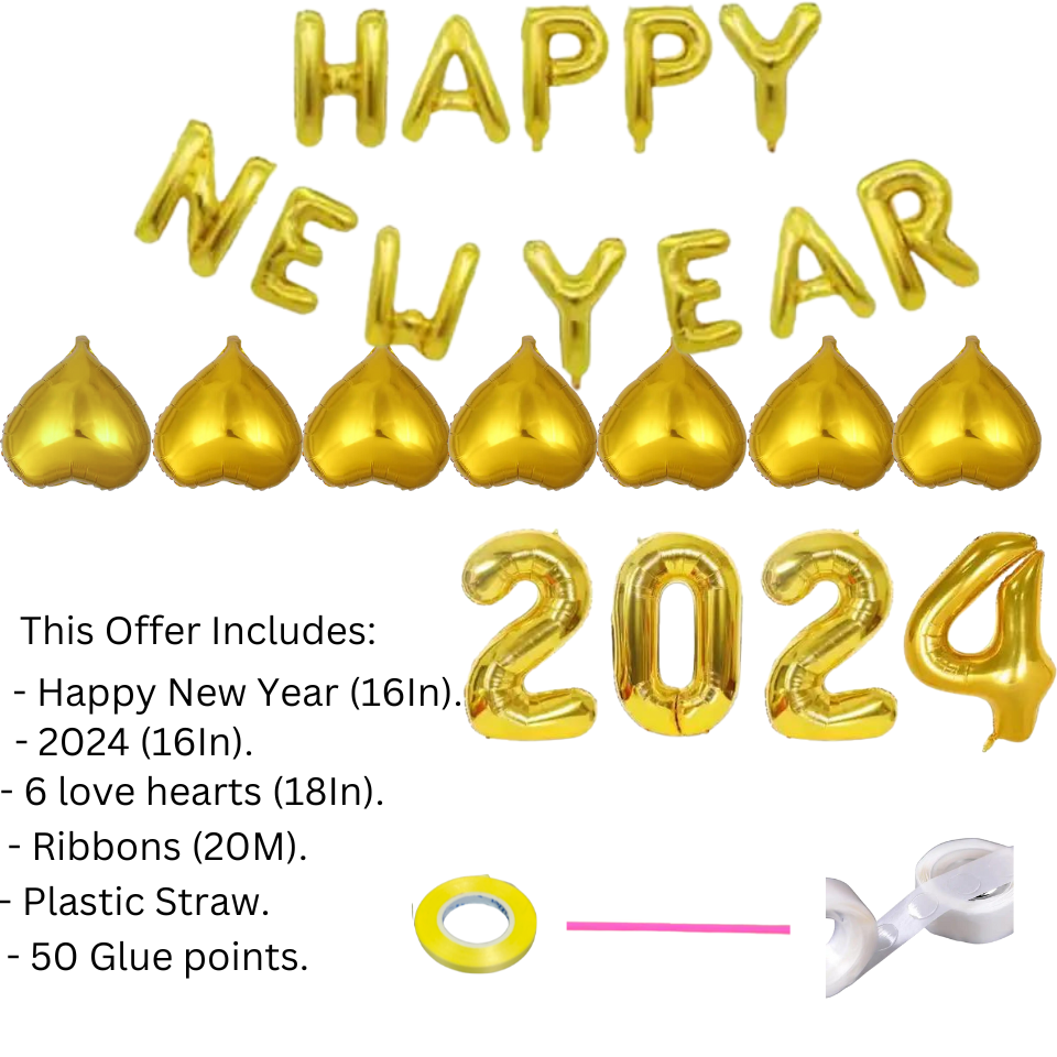 Happy New Year (16In)