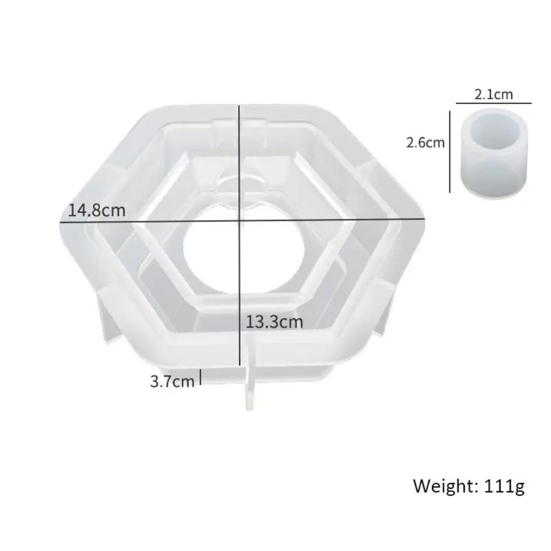 Hexagon Vase Mold
