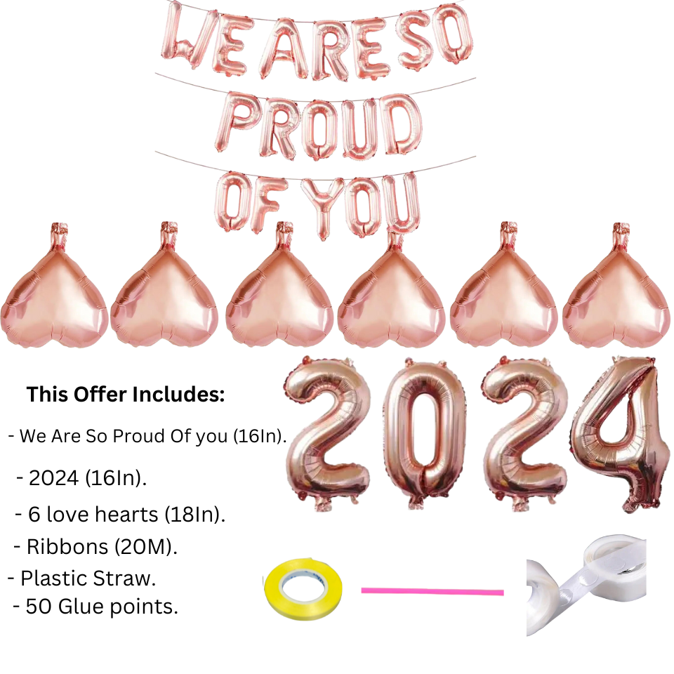 We Are So Proud Of You (16In)