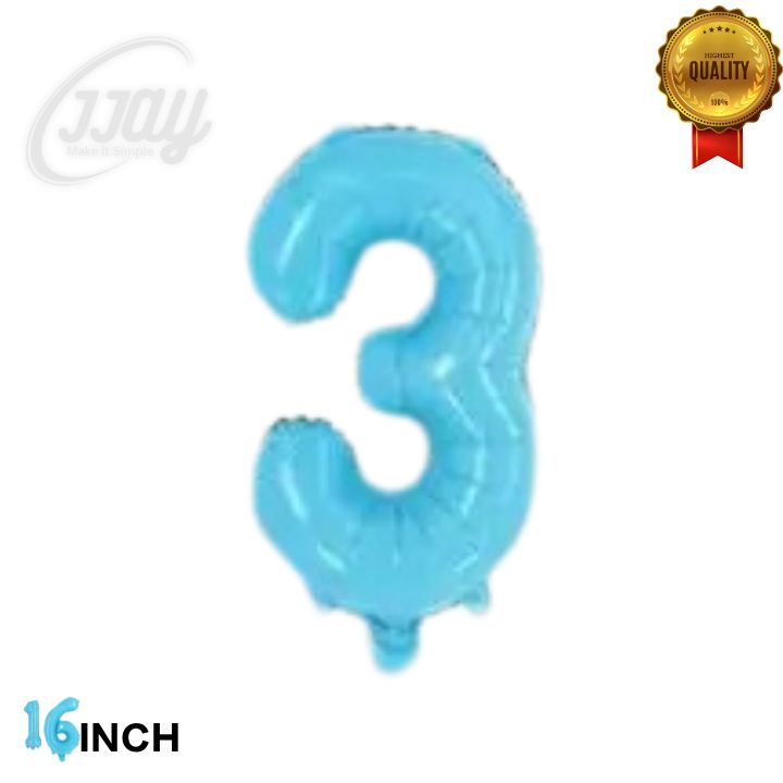 16in Foil Numbers (3)