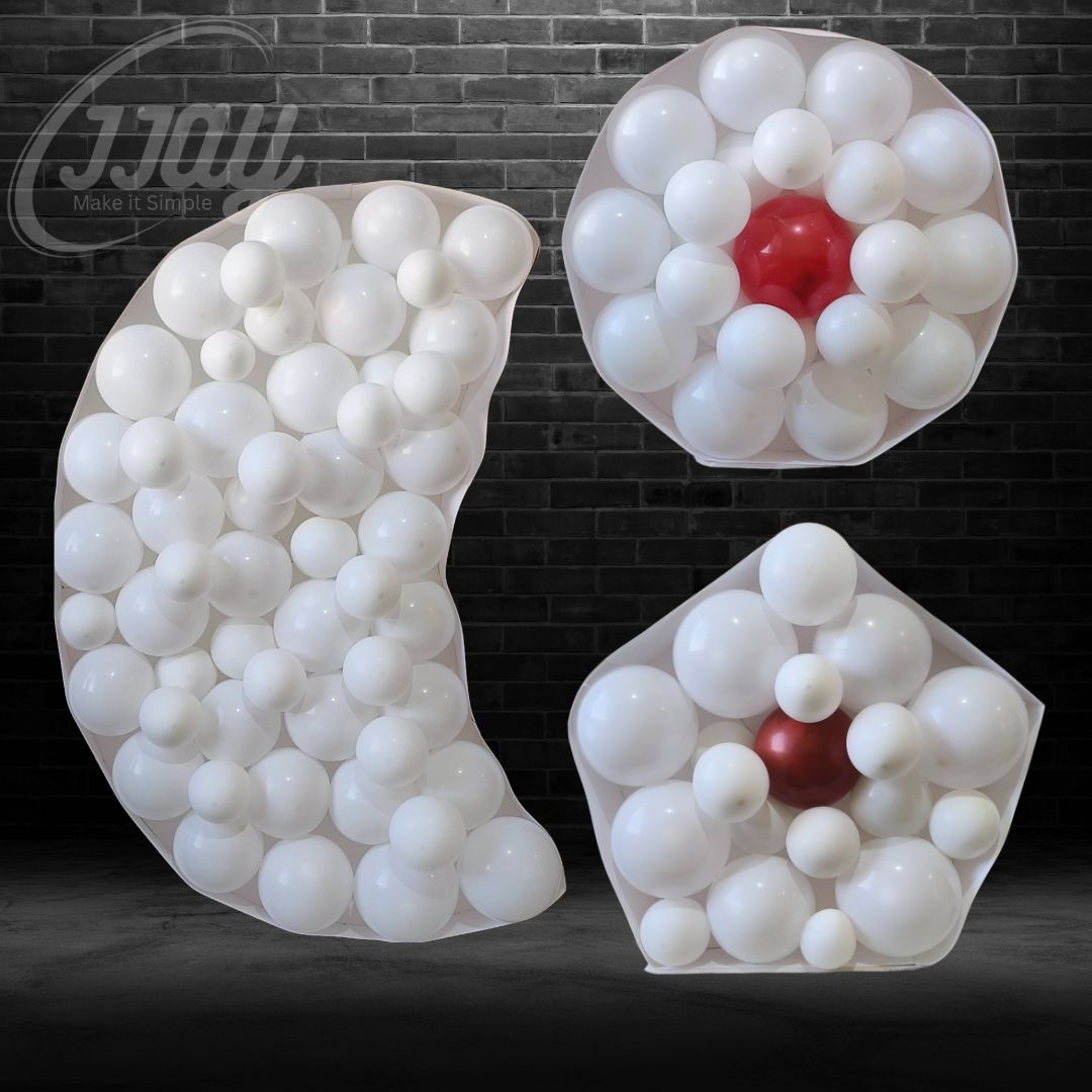 Mosaic Half Moon Shape