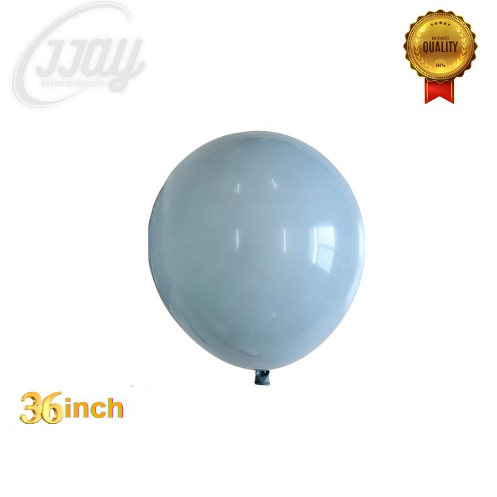 Haze Blue Retro Balloon