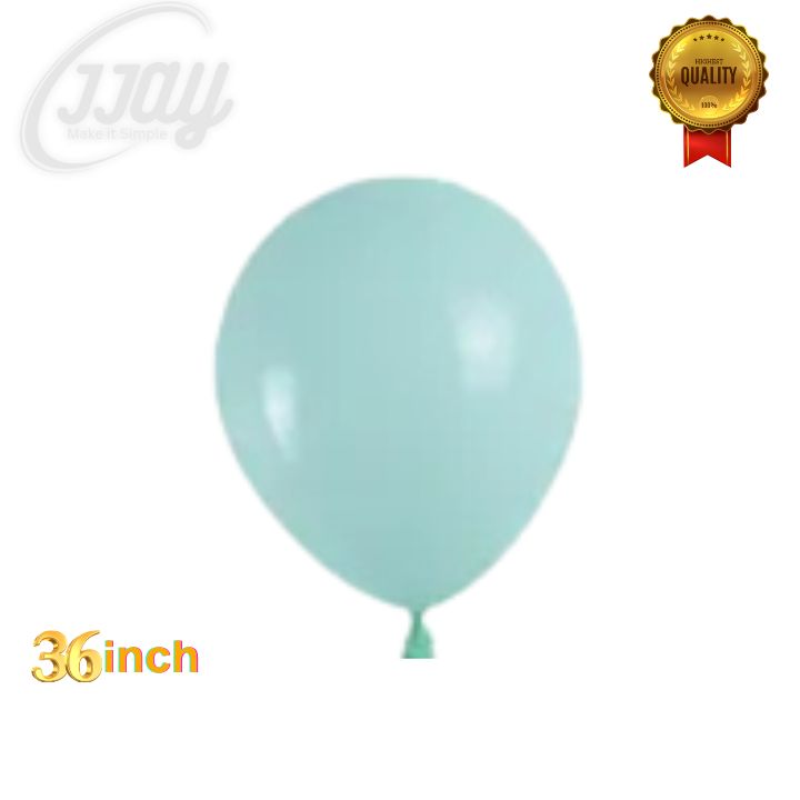 Tiffany Green Macaron Balloon
