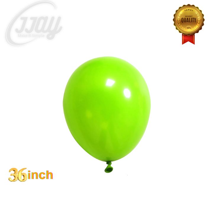 Green Fruit Retro Balloon