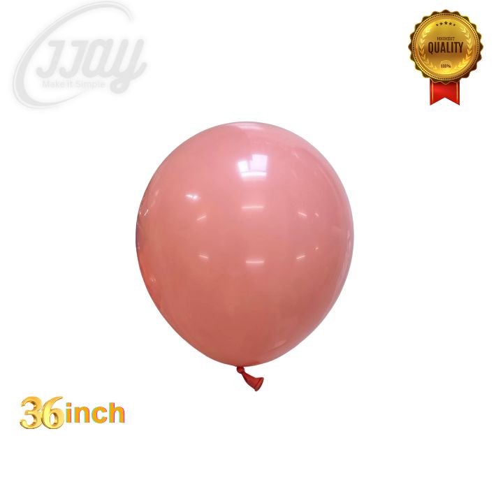 Peach Retro Balloon