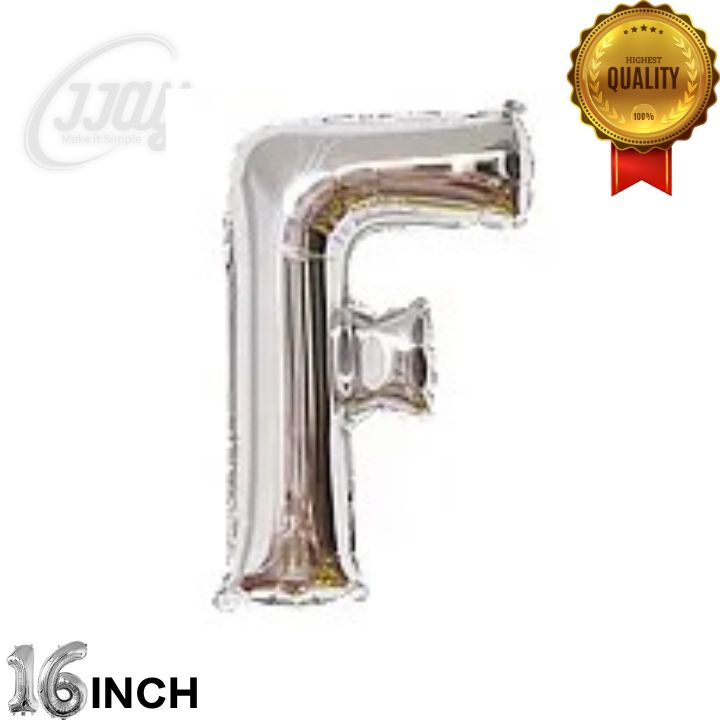 16in Foil Letter (F)