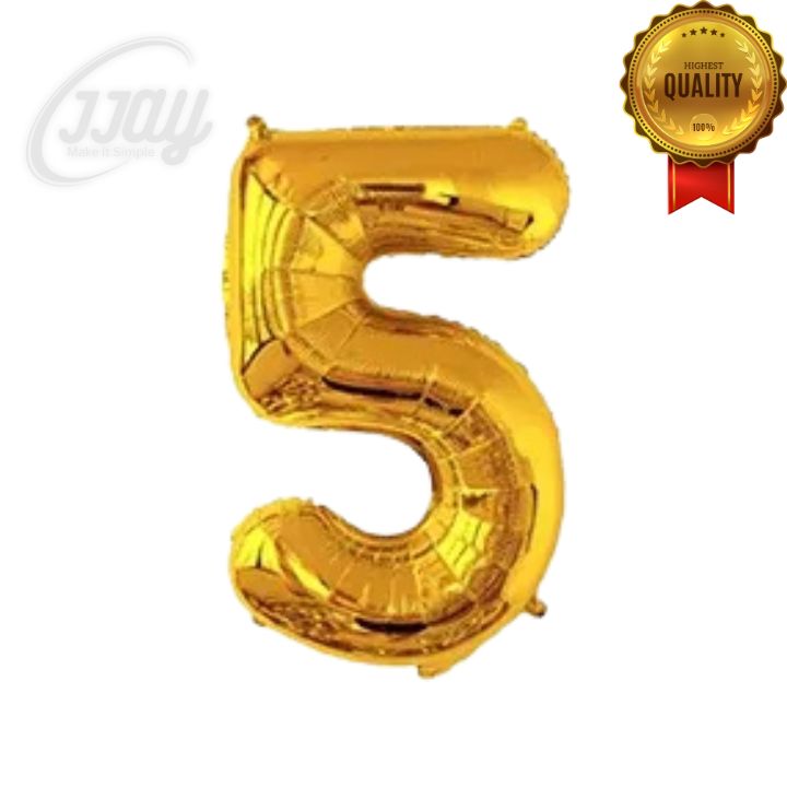 40in Foil Numbers (5)