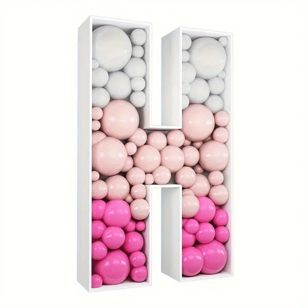 حرف (H) من الفسيفساء مقاس 48 بوصة