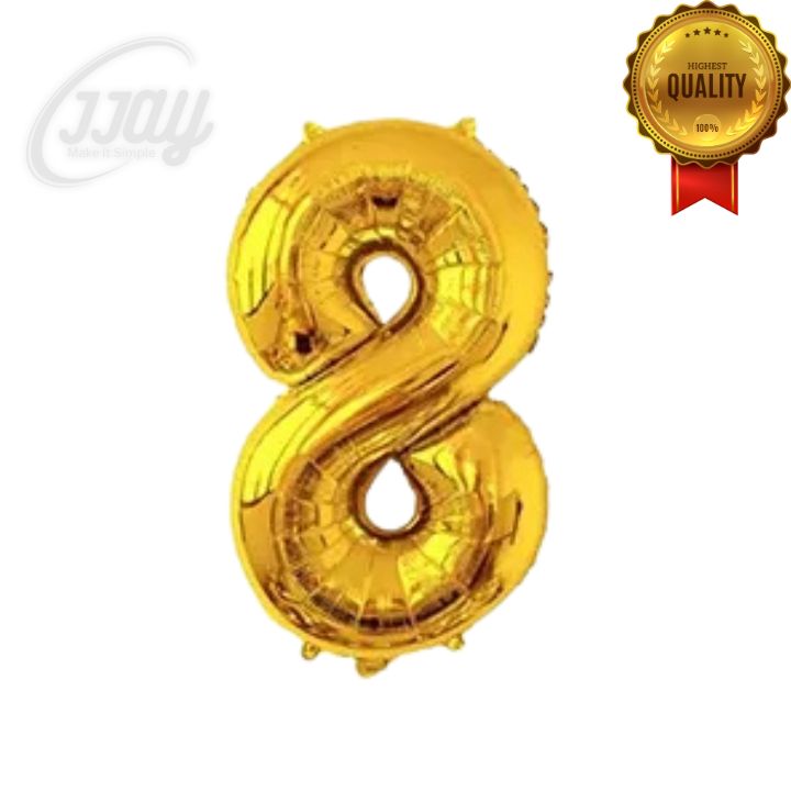 40in Foil Numbers (8)