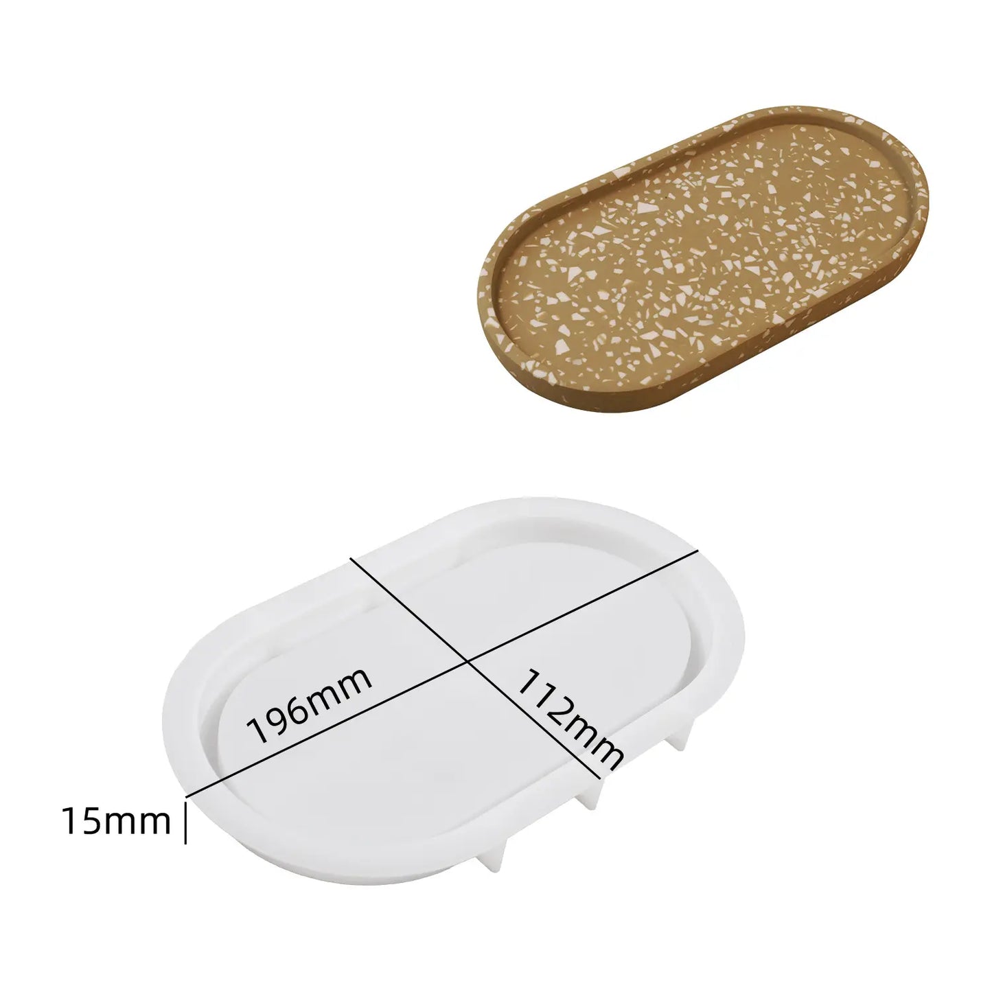 Small Oval Tray Mold