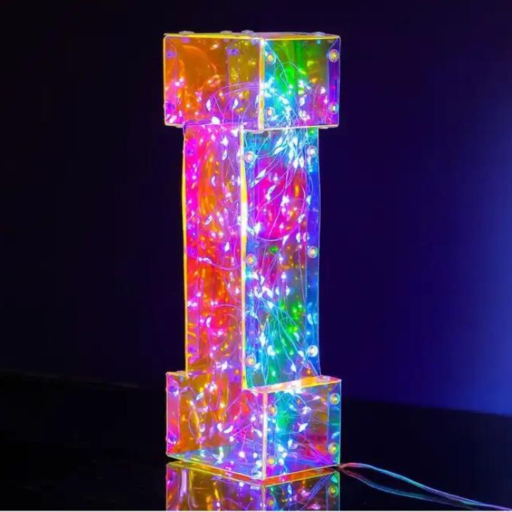 Hologram LED Light Letters