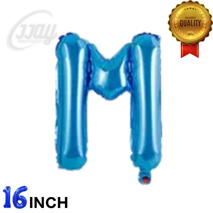 16in  Foil Letter (M)