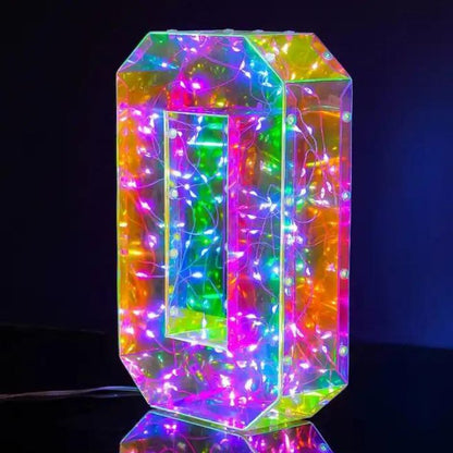 Hologram LED Light Letters