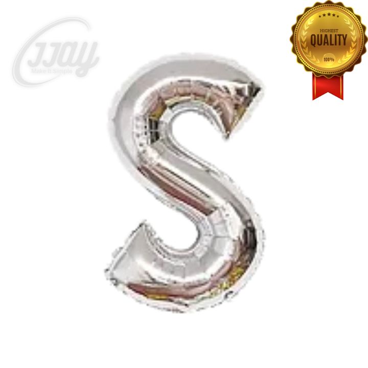 32in Foil Letter (S)
