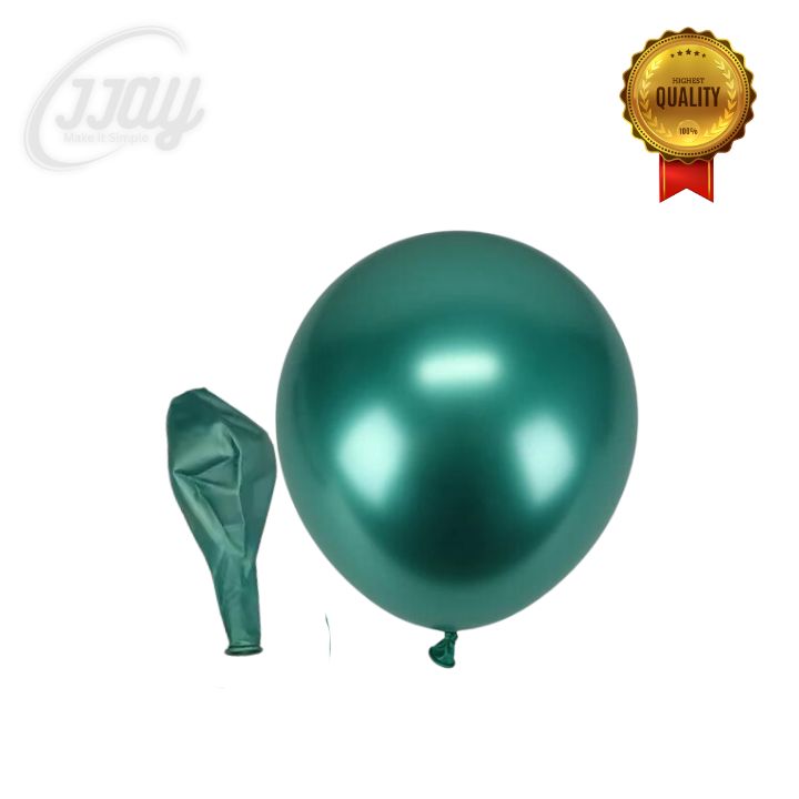 18-inch Metallic Latex Balloons