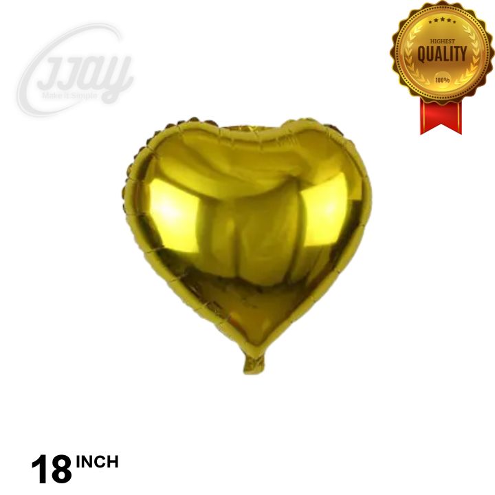 18in Heart Foil Balloon
