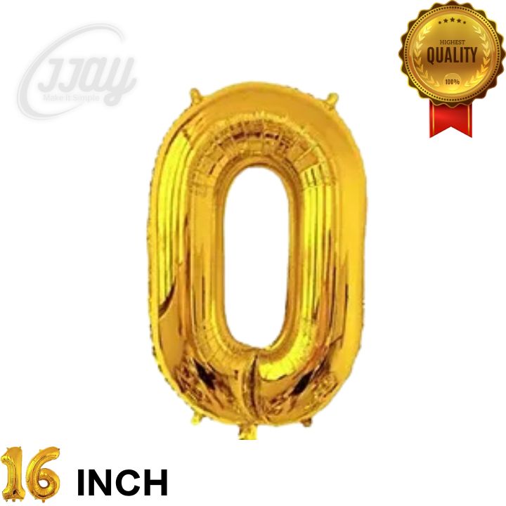 16in Foil Numbers (0)