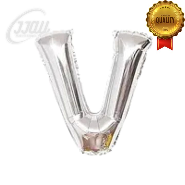 40in Foil Letter (V)