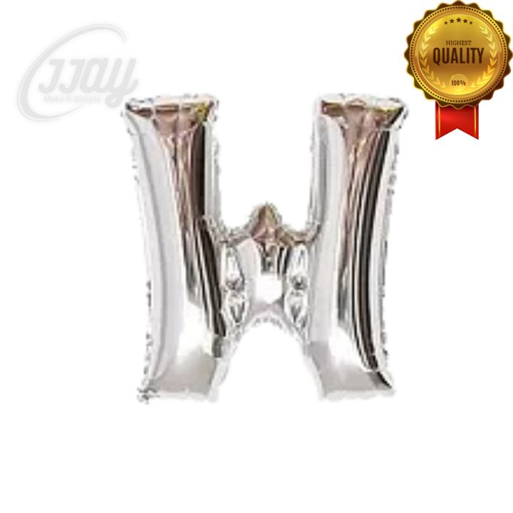 40in Foil Letter (W)