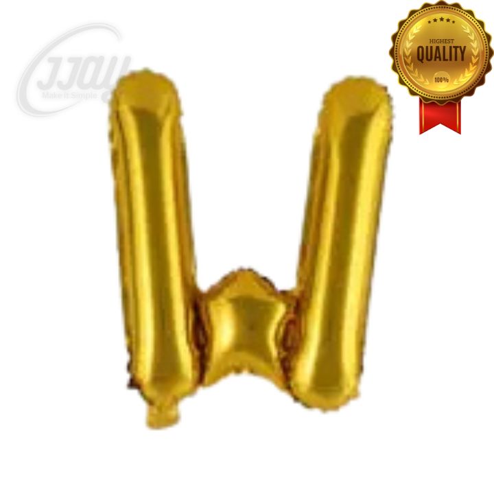 40in Foil Letter (W)