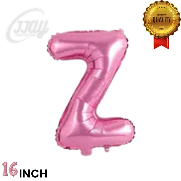16in  Foil Letter (Z)
