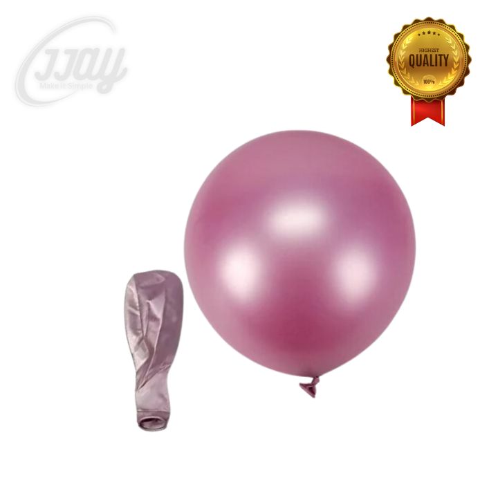 18-inch Metallic Latex Balloons