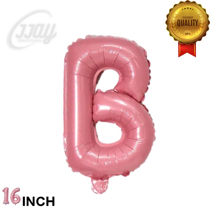 16in  Foil Letter (B)