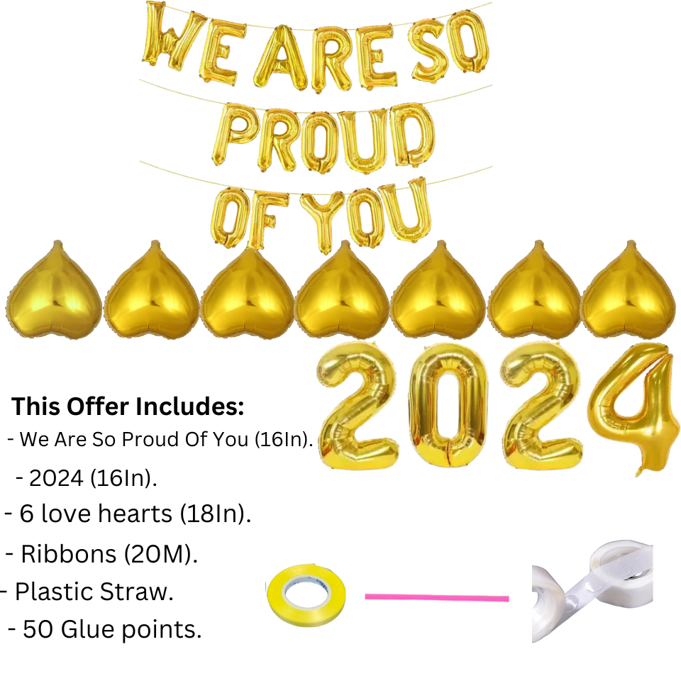 We Are So Proud Of You (16In)