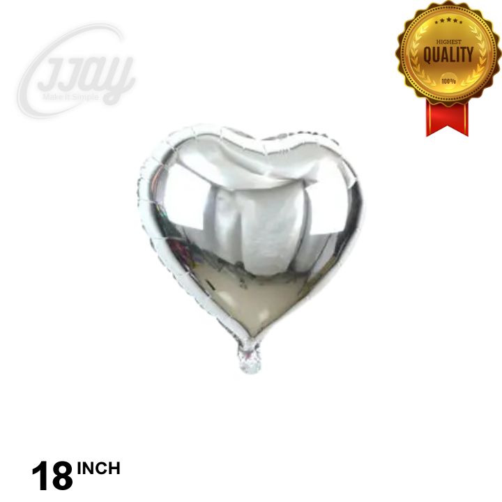 18in Heart Foil Balloon
