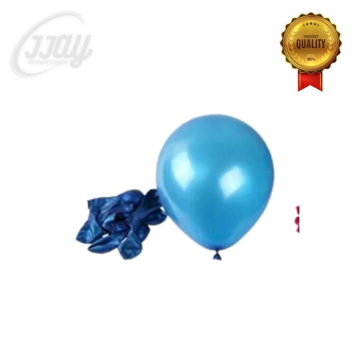 12-inch Metallic Latex Balloons