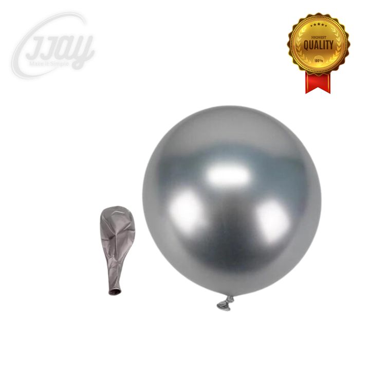 18-inch Metallic Latex Balloons