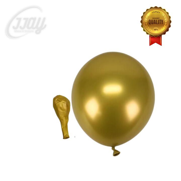 18-inch Metallic Latex Balloons