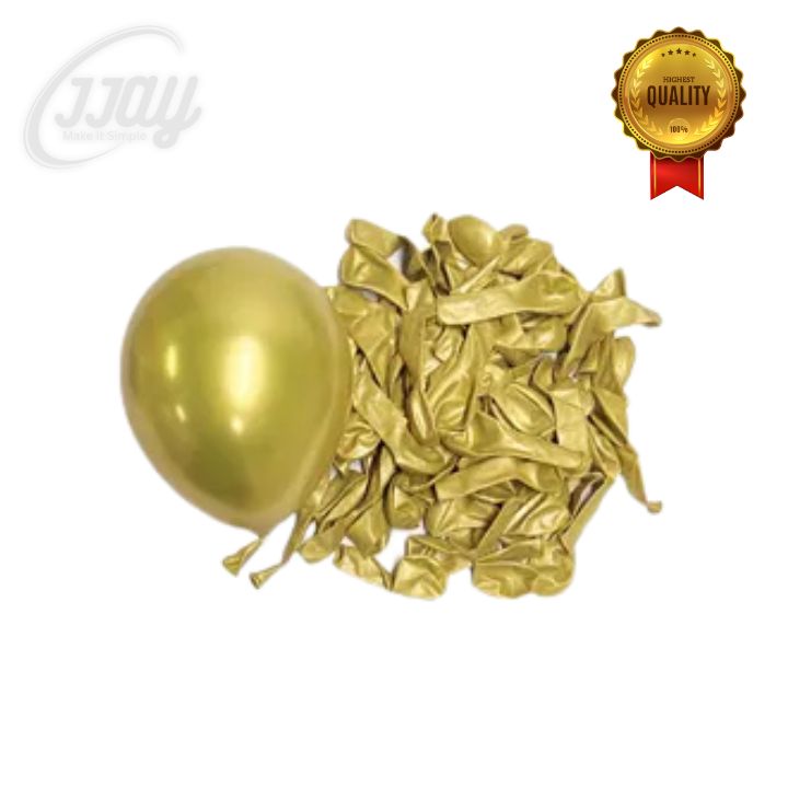 5-inch Metallic Latex Balloon