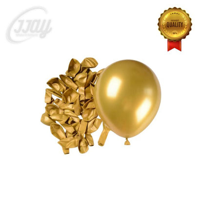 12-inch Metallic Latex Balloons