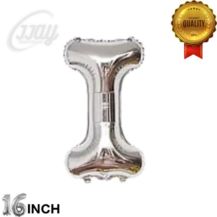 16in  Foil Letter (I)