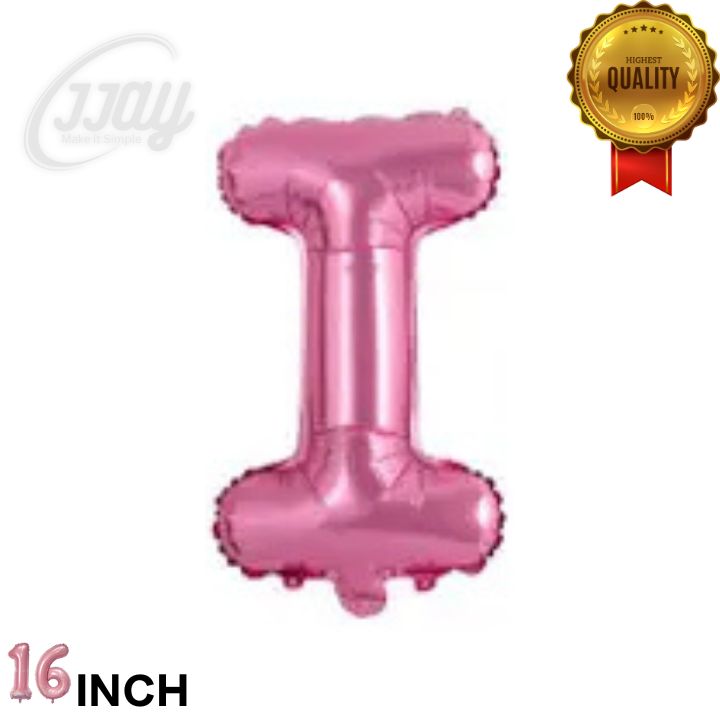 16in  Foil Letter (I)