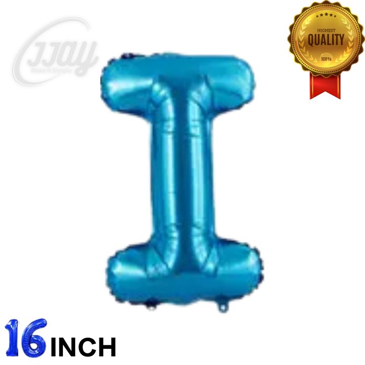 16in  Foil Letter (I)
